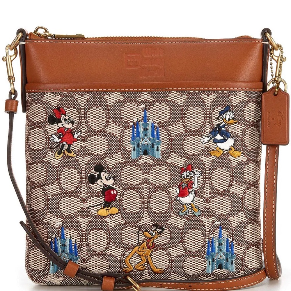 Coach X Disney 50th Kitt Messenger and Wallet NWT Mickey & Friends